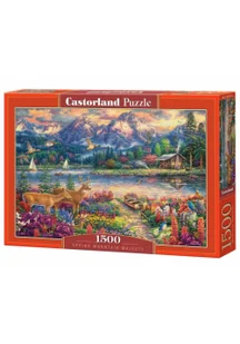 Puzzle 1500 Spring Mountain Majesty CASTOR - Puzzle - miniaturka - grafika 1