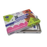 Mały naukowiec - Czasowniki nieregularne - puzzle do nauki języka angielskiego/ ENGLISH PUZZLE - miniaturka - grafika 1