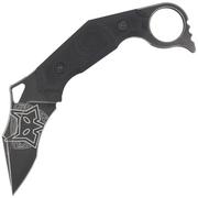 Noże - Nóż FOX Moa Karambit Black G10, Black Idroglider N690Co by Jared Wihongi (FX-651) - miniaturka - grafika 1