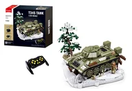 Klocki - KLOCKI SLUBAN RC Czołg Wojskowy T-34S Zdalnie Sterowany 837 - B7072 - miniaturka - grafika 1
