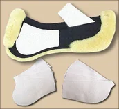 Akcesoria jeździeckie - Mattes Podkładka pod siodło z owczego futra Correction System - miniaturka - grafika 1