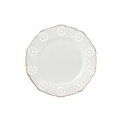 Kubki - Talerzyk deserowy 18,5 cm porcelanowy LORETTA - miniaturka - grafika 1