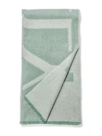 Apaszki i szaliki damskie - Hey Marly Wełniany szal "Signature" w kolorze zielonym - 200 x 55 cm - miniaturka - grafika 1