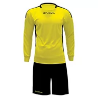 Zestawy damskiej odzieży sportowej - Givova KITC64, unisex, KITC63, Giallo-Nero, S - miniaturka - grafika 1