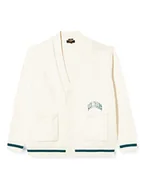 Swetry męskie - WHITELISTED Sweter męski Seasonal Cardigan, écru, M - miniaturka - grafika 1