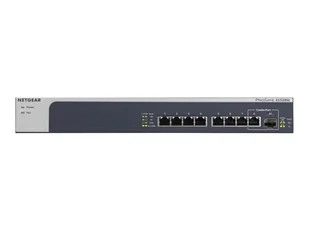 Netgear 8-port 10-Gigabit/Multi-Gigabit Ethernet Unmanaged Switch with 1 SFP+ ports, Desktop and Rackmount XS508M-100EUS - Przełączniki KVM - miniaturka - grafika 4
