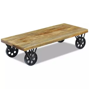 vidaXL Stolik z drewna mango 120x60x30 cm - Ławy i stoliki kawowe - miniaturka - grafika 1