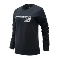 Bluzy sportowe damskie - Bluza New Balance WT03811BK - czarna - miniaturka - grafika 1