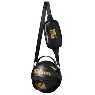 Torby sportowe - Saszetka, torba Wilson NBA 3in1 Basketball Carry Bag (kolor Czarny, rozmiar One size) - grafika 1