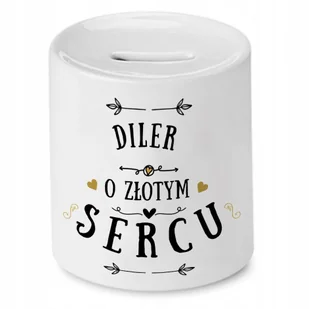 Dla Dilera Skarbonka na Urodziny na Prezent z Nadrukiem ze Zdjęciem + Opakowanie na prezent (wzór 02) - Skarbonki - miniaturka - grafika 1