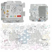 Zabawki interaktywne dla dzieci - Puzzle piankowe układanka puzzlopianka Bambi Disney baby 0+ 61602 - miniaturka - grafika 1