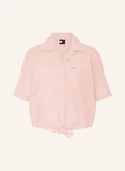 Bluzki damskie - Tommy Jeans Bluzka rosa - miniaturka - grafika 1