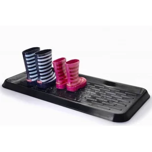 Ociekacz na buty czarny, 78 x 37 cm - Wycieraczki - miniaturka - grafika 2