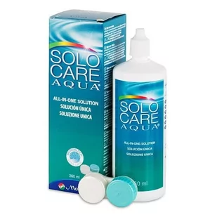 Solo Care Aqua 360 ml - Płyny do soczewek kontaktowych - miniaturka - grafika 1