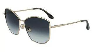 Akcesoria i dodatki do ubrań dla dzieci - Victoria Beckham Unisex Vb225s 47944 okulary przeciwsłoneczne, 701 Gold Smoke, 59, 701 Gold Smoke, 59 - grafika 1