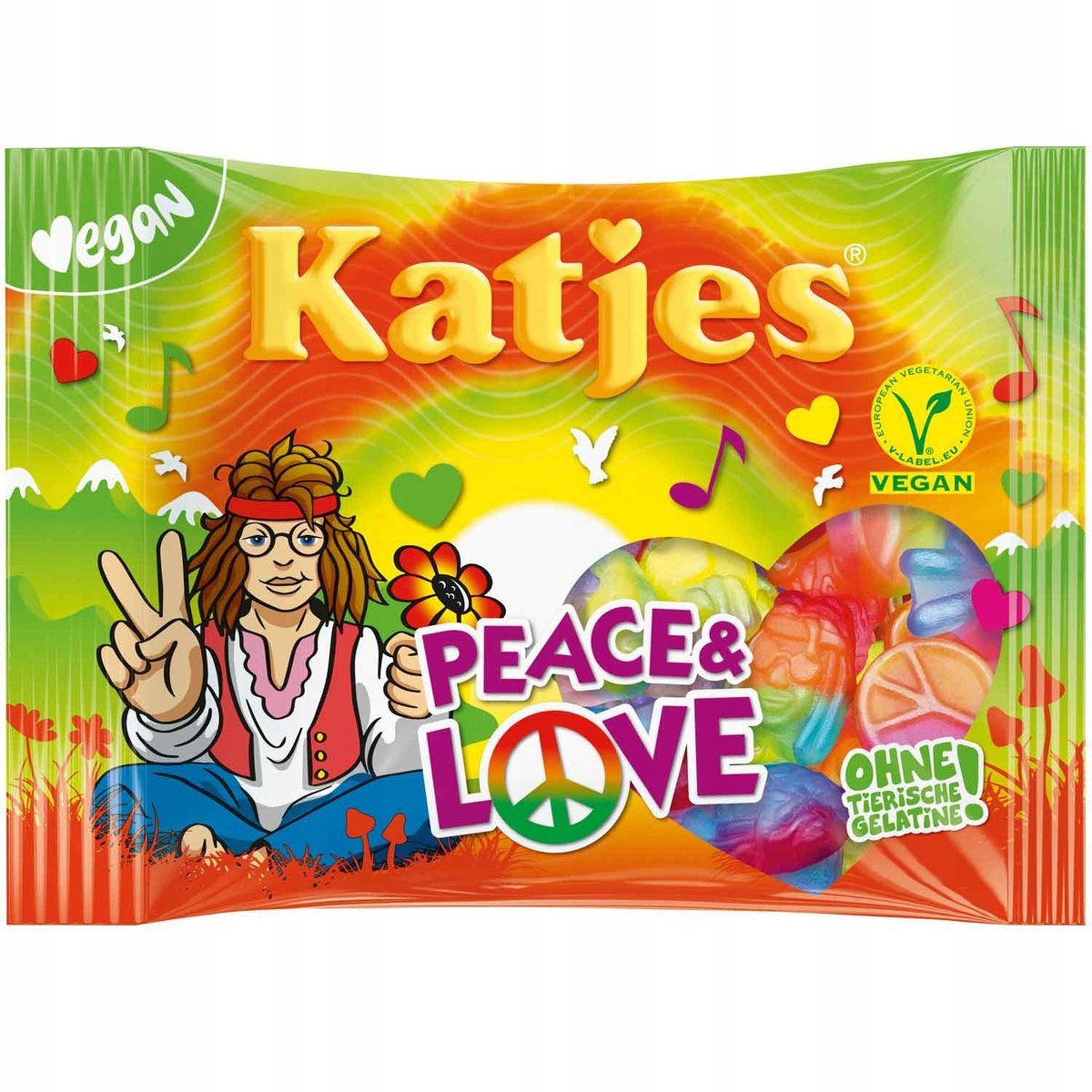Żelki Katjes Peace&Love Z Niemiec