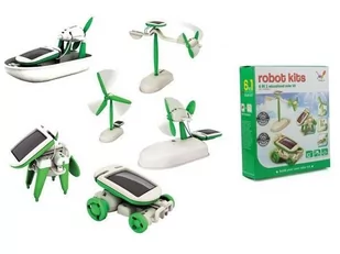 Zestaw Solarny Robot Kits 6w1 Solar Edukacyjna - Mały naukowiec - miniaturka - grafika 2