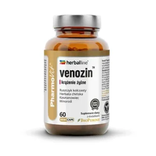 PharmoVit HerbalLine Venozin krążenie żylne 60kaps - Serce i układ krążenia - miniaturka - grafika 1