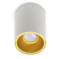 Lampy sufitowe - Kobi Natynkowa tuba KIVI BIAŁO-ZŁOTA KPKIWHG - miniaturka - grafika 1