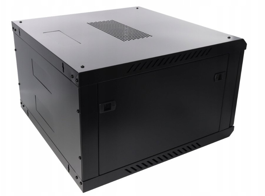 Szafa Pulsar RACK 6U /19” wisząca do złożenia 600x600 czarna RWA666-B