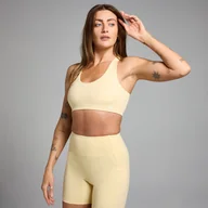 Biustonosze - Damski regulowany stanik ze skrzyżowanymi na plecach ramiączkami z kolekcji Active MP – Buttermilk - S - miniaturka - grafika 1