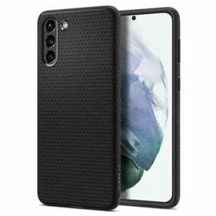 Spigen Liquid Air do Samsung Galaxy S21 black - Etui i futerały do telefonów - miniaturka - grafika 1