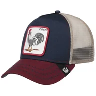 Czapki i chusty sportowe męskie - Czapka Trucker Cock by Goorin Bros., ciemnoniebieski, One Size - miniaturka - grafika 1