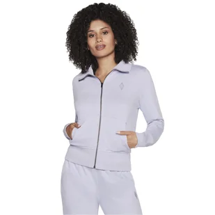 Bluza dresowa sportowa damska The Hoodless Hoodie Diamond Jacket - Bluzy sportowe damskie - miniaturka - grafika 1