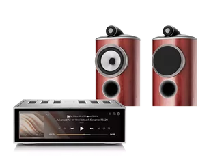 Rose RS520 (srebrny) + 805 D4 (rosenut) - Zestawy stereo - miniaturka - grafika 1