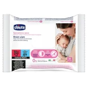 Akcesoria do karmienia - Chicco Artsana Poland Chusteczki do pielęgnacji piersi, 16 szt. - miniaturka - grafika 1