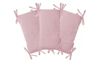 Zabezpieczenia dla dzieci - Ochraniacz Do Łóżeczka Modułowy (3 Pack) Pink - miniaturka - grafika 1