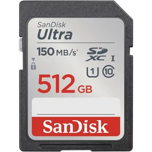 KARTA SANDISK ULTRA SDXC 512GB 150MB/s UHS-I Class 10 - Karty pamięci - miniaturka - grafika 1