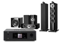 Kino domowe - NAD T 778 (czarny) + 702 S3 + 706 S3 + HTM71 S3 + DB4S (czarny) - miniaturka - grafika 1
