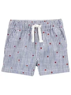 Spodenki dla niemowląt - OshKosh Szorty w kolorze niebieskim - miniaturka - grafika 1