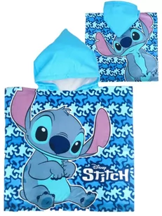 Ponczo Ręcznik szybkoschnący kąpielowy Stitch Microfibra - Okrycia kąpielowe dla dzieci - miniaturka - grafika 1