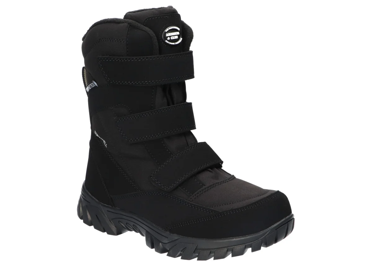 AMERICAN CLUB SN92 SOLIDNE OCIEPLANE ŚNIEGOWCE TRAPERY BUTY ZIMOWE NA RZEPY BK 41