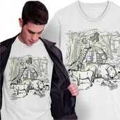 Koszulki męskie - Koszulka Kubuś Puchatek Poo Winnie The Pooh Impreza Party Kłapouchy Tygrys - miniaturka - grafika 1