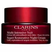 Kremy do twarzy - Clarins Super Restorative Night Cream Very Dry Skin (50 ml) - miniaturka - grafika 1