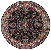 Dywany - Dywan Okrągły Klasyczny Welurowy Kurzflor 140 - miniaturka - grafika 1