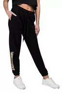 Spodnie damskie - Lonsdale Kerrysdale damskie spodnie do biegania, black/gold, XL, 117400 - miniaturka - grafika 1