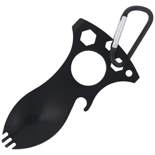 Niezbędnik Barbaric MultiTool with Snap Hook, Black Stainless (33739-NE) - Multitools - miniaturka - grafika 1