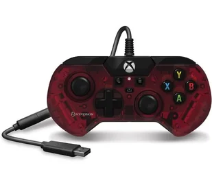 Hyperkin X91 Wired Controller Ruby Red do Xbox, PC Przewodowy - Kontrolery gier na PC - miniaturka - grafika 1