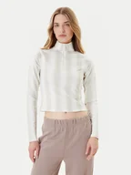 Bluzy damskie - adidas Bluza Half-Zip Graphic Football JW3642 Écru Regular Fit - miniaturka - grafika 1