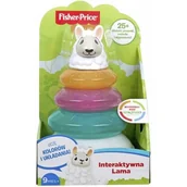 Zabawki interaktywne dla dzieci - Fisher Price Piramidka Interaktywna Lama Linkimals 5_703948 - miniaturka - grafika 1