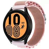 Akcesoria do smartwatchy - Pasek LUNA do Samsung Galaxy Watch 4/5 Classic Pro Active (46mm) Różowy S00017 - miniaturka - grafika 1