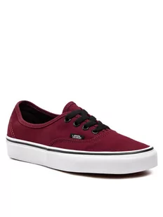 Vans Tenisówki Authentic VN000QER5U8 Bordowy - Trampki męskie - miniaturka - grafika 1