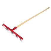 Grabie i motyki - Profix Grabie ogrodnicze 12-zębne nitowane z trzonkiem 130cm PROFIX - miniaturka - grafika 1