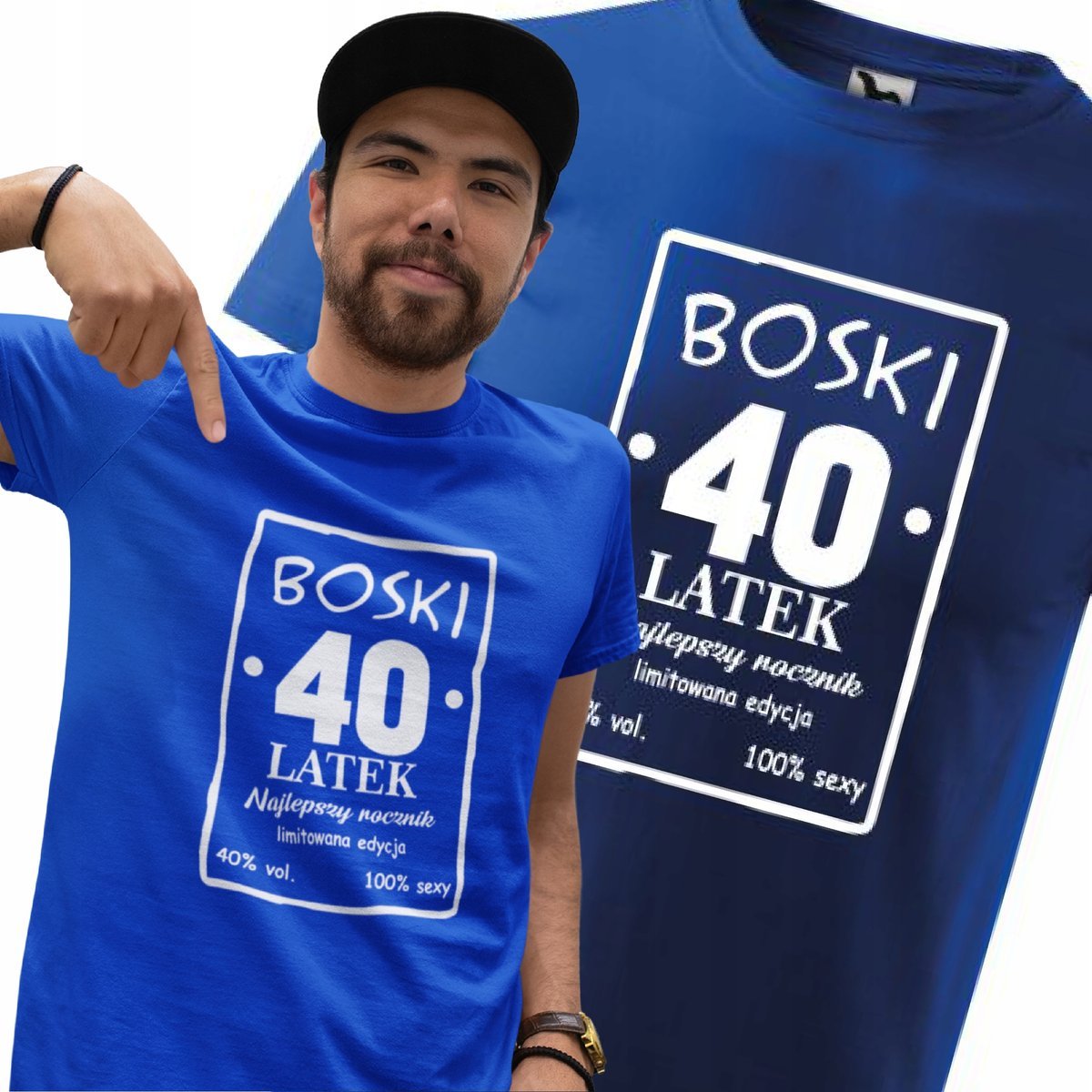 Koszulka Na 40 Urodziny Boski 40 Latek Super Prezent Dla Niego Męska Xl/Aradena