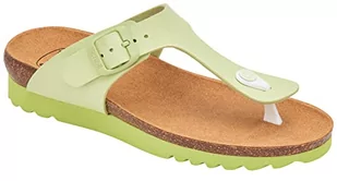 Scholl BOA VUE kapcie japonki, zielony, 42 EU - Kapcie damskie - miniaturka - grafika 1