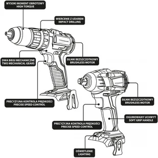 Metabo Klucz Udarowy Akumulatorowy 1/2" Ssw 18 Ltx 400 Bl ME 602205890 4007430244284 - Klucze udarowe - miniaturka - grafika 2